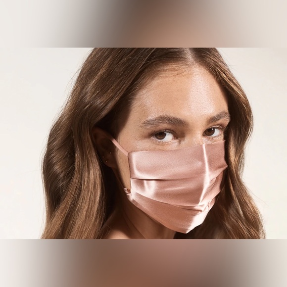 slip Accessories - Open Box SLIP Silk Rose Gold Facial Covering Face Mask